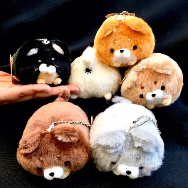 X 63015 DOG PLUSH KEY CHARM-DISCONTINUED