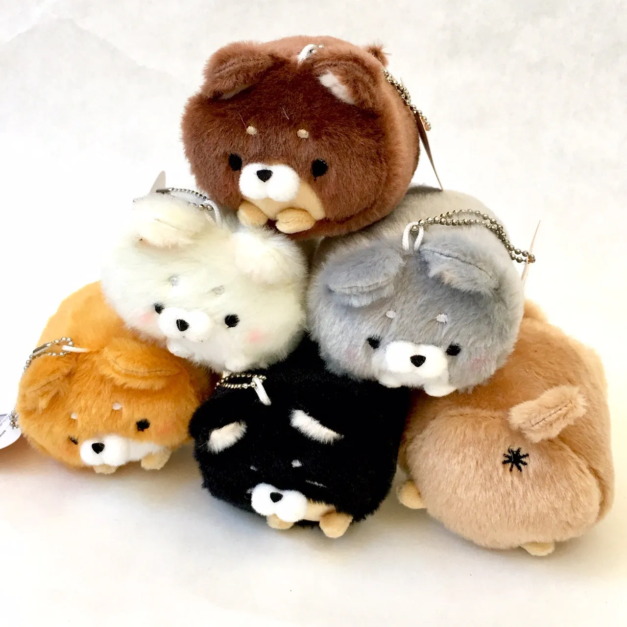 X 63015 DOG PLUSH KEY CHARM-DISCONTINUED