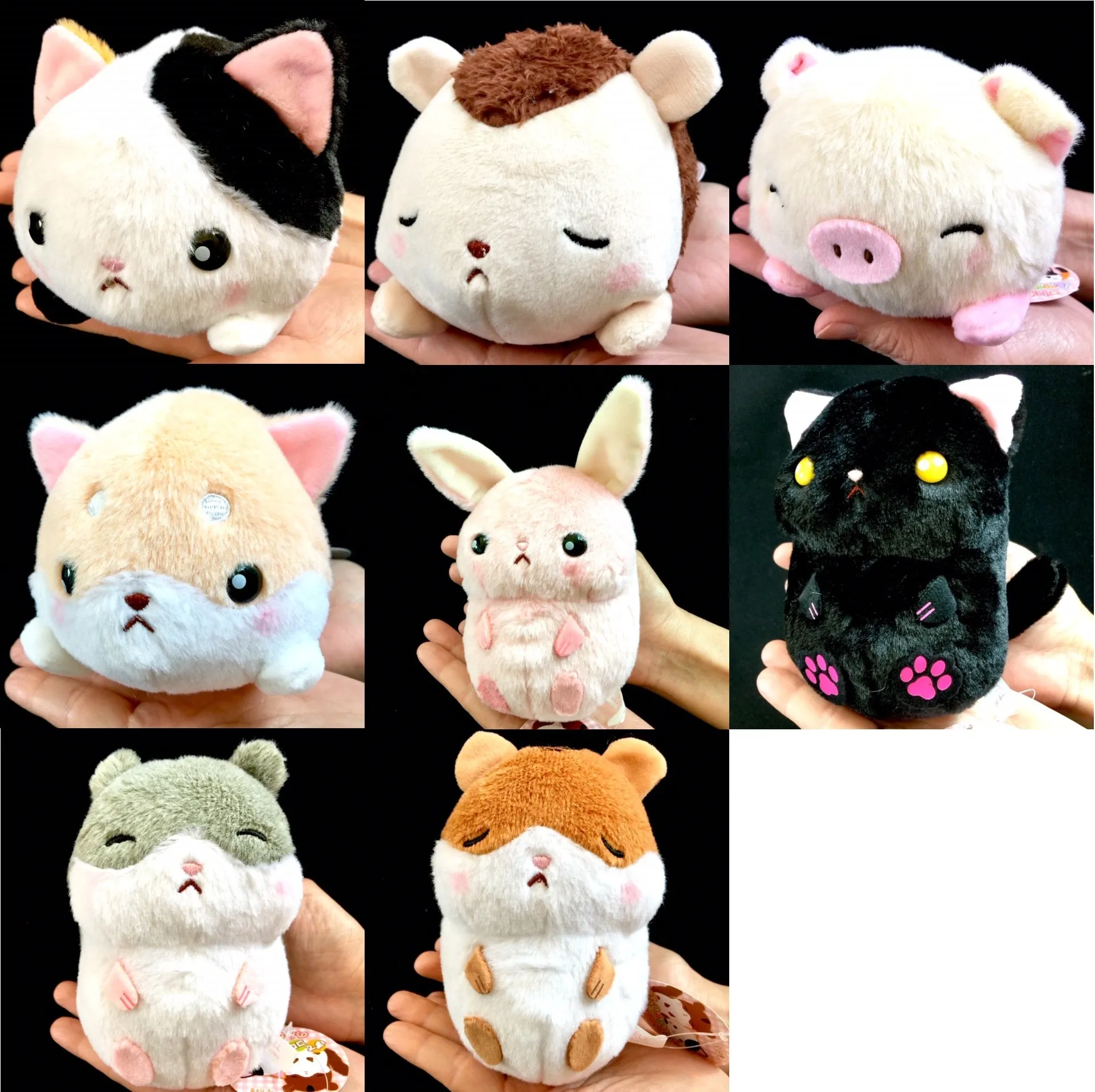 X 63034 Large Kawaii Animal Plush Toys-DISCONTINUED