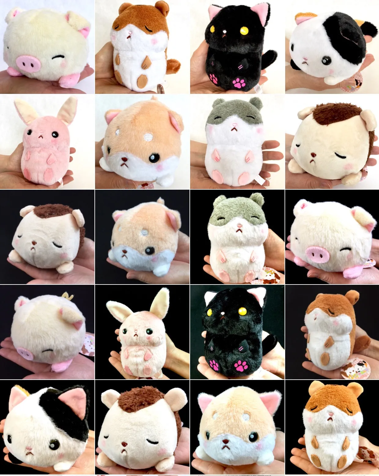 X 63034 Large Kawaii Animal Plush Toys-DISCONTINUED