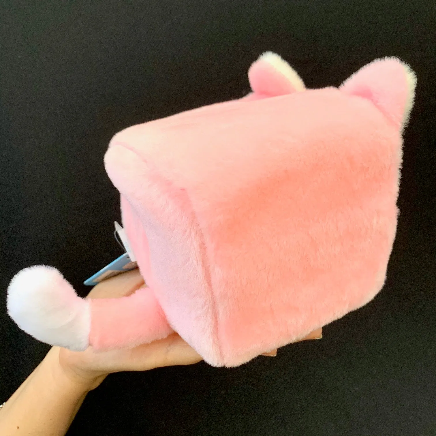 X 63046 LARGE CUBE CAT PLUSH TOYS-DISCONTINUED