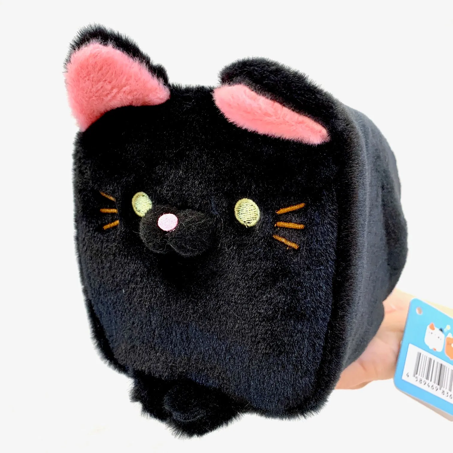 X 63046 LARGE CUBE CAT PLUSH TOYS-DISCONTINUED