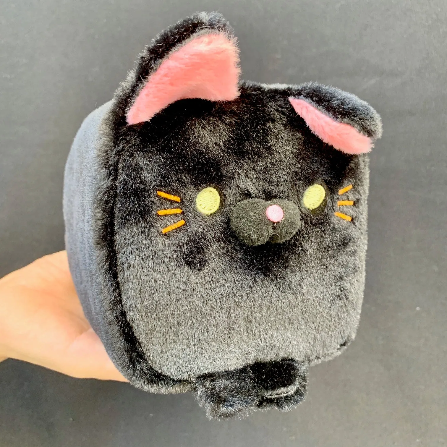 X 63046 LARGE CUBE CAT PLUSH TOYS-DISCONTINUED
