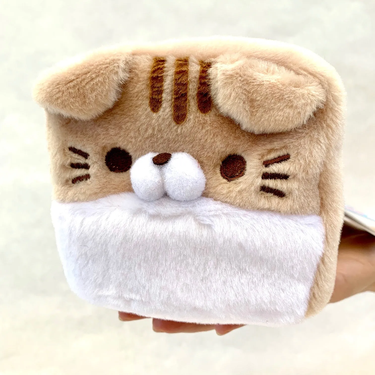 X 63046 LARGE CUBE CAT PLUSH TOYS-DISCONTINUED