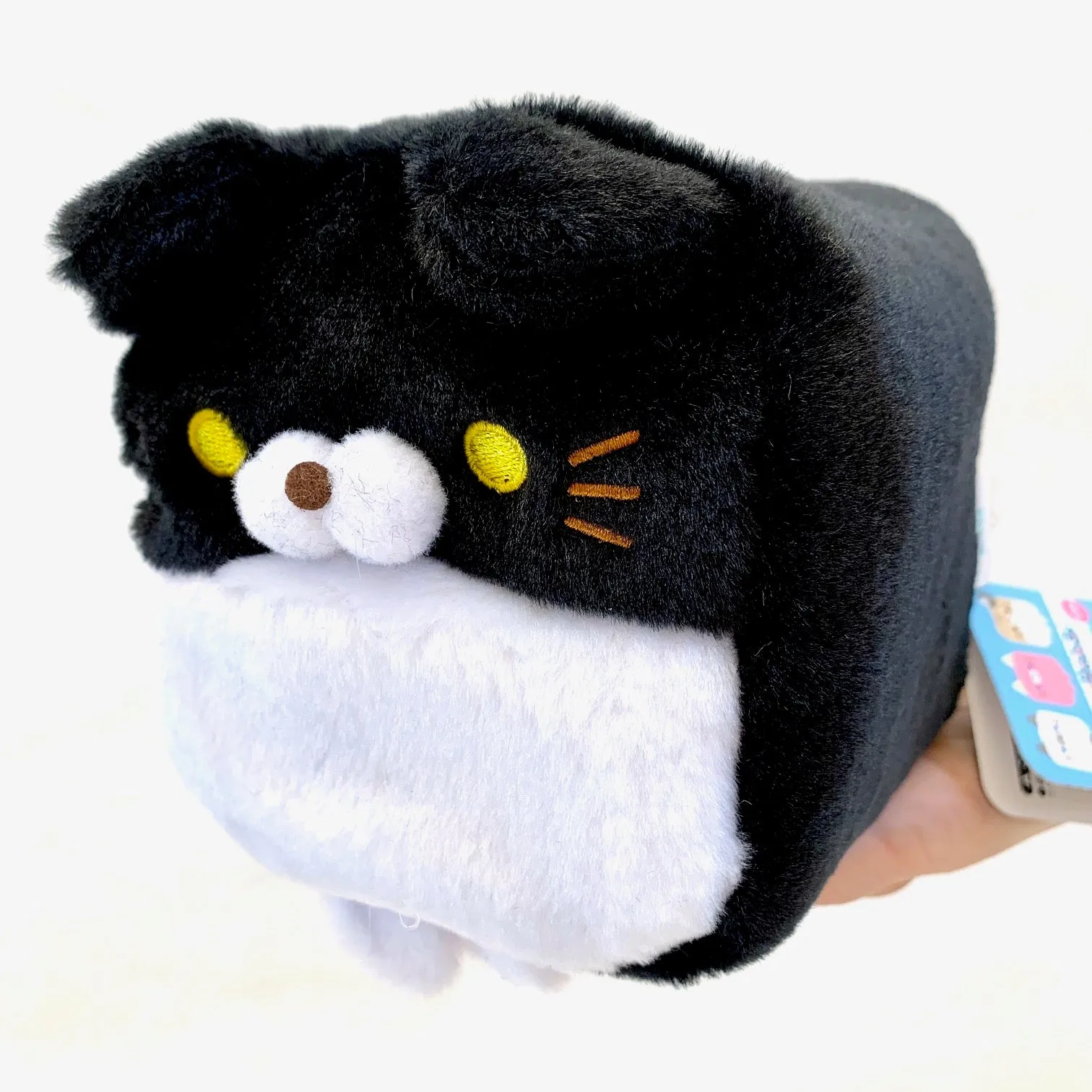 X 63046 LARGE CUBE CAT PLUSH TOYS-DISCONTINUED