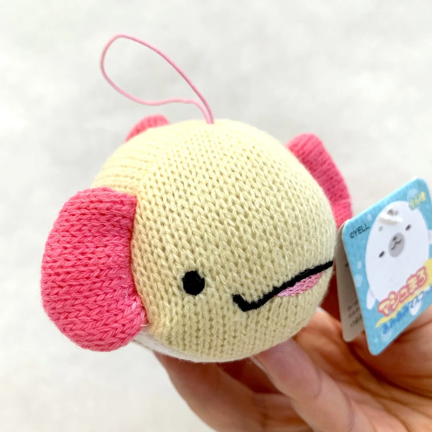 X 63052 KNITTED WHALE WOOPER LOOPER CHARM -DISCONTINUED