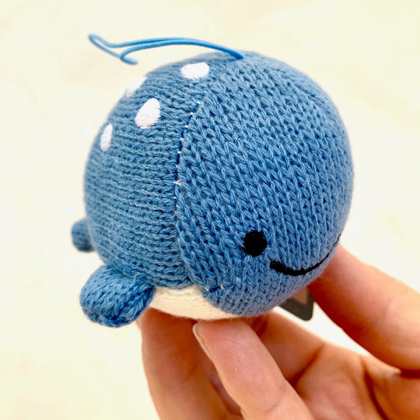 X 63052 KNITTED WHALE WOOPER LOOPER CHARM -DISCONTINUED