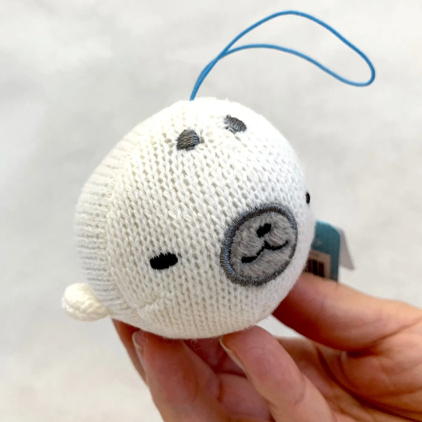X 63052 KNITTED WHALE WOOPER LOOPER CHARM -DISCONTINUED