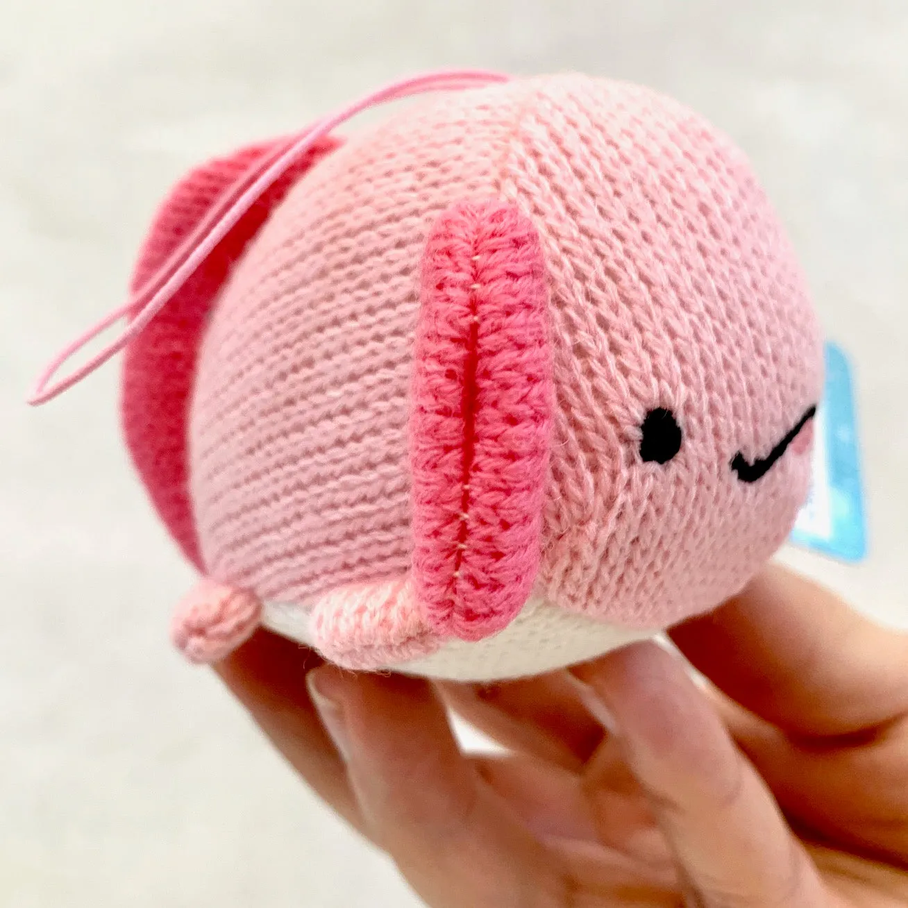 X 63052 KNITTED WHALE WOOPER LOOPER CHARM -DISCONTINUED