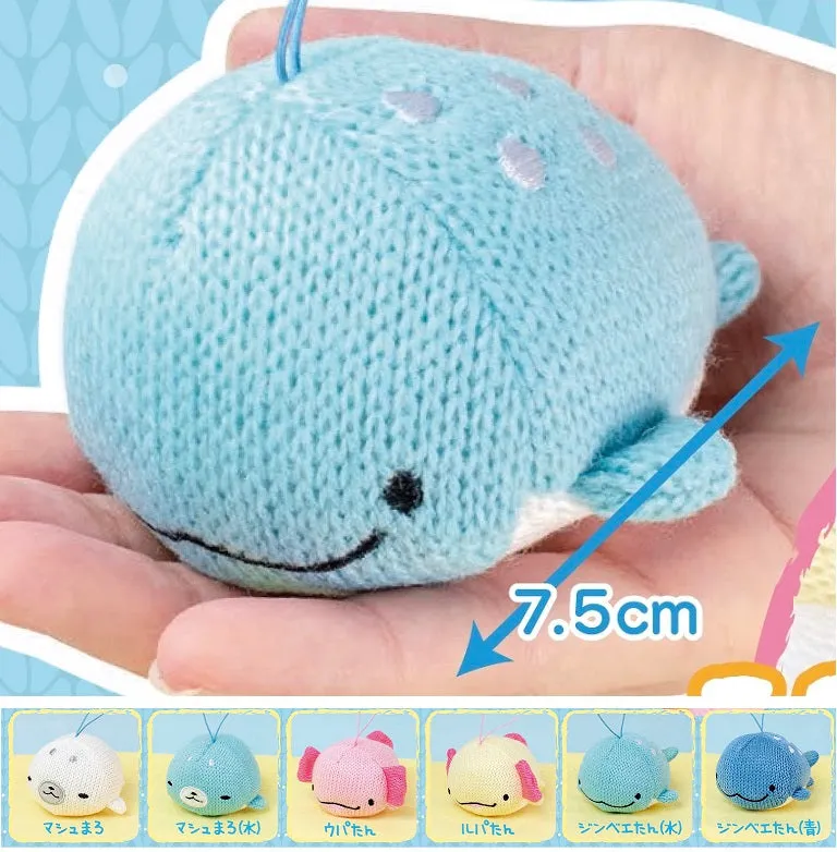 X 63052 KNITTED WHALE WOOPER LOOPER CHARM -DISCONTINUED