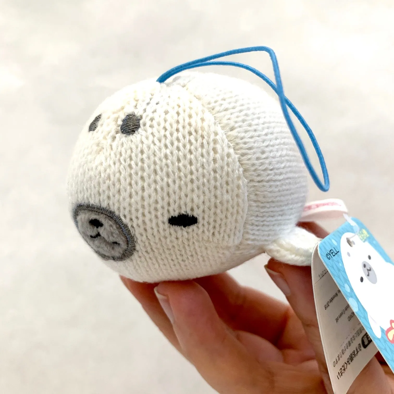 X 63052 KNITTED WHALE WOOPER LOOPER CHARM -DISCONTINUED