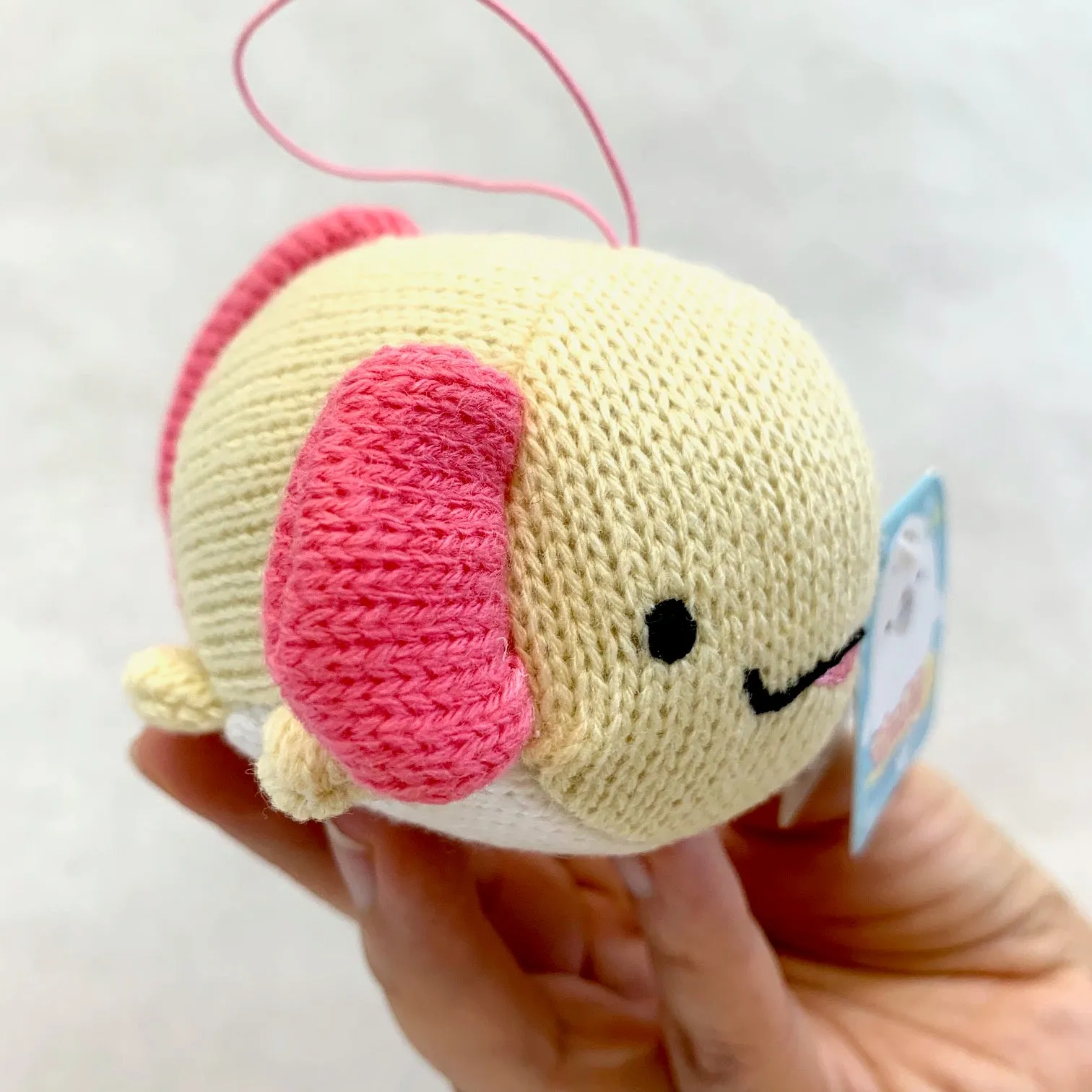 X 63052 KNITTED WHALE WOOPER LOOPER CHARM -DISCONTINUED
