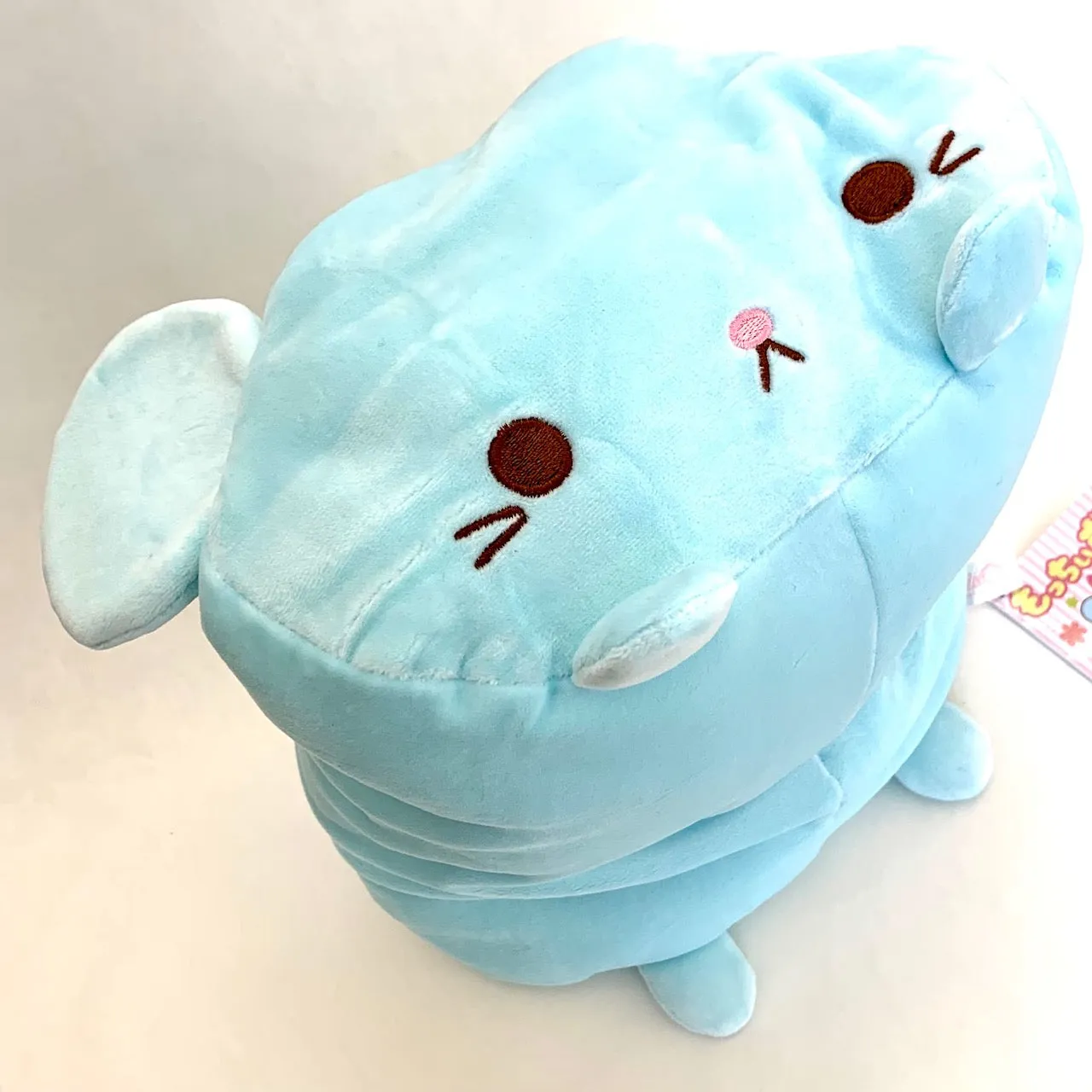X 63091 MARSHMALLOW PILLOW-MOUSE PLUSH-DISCONTINUED