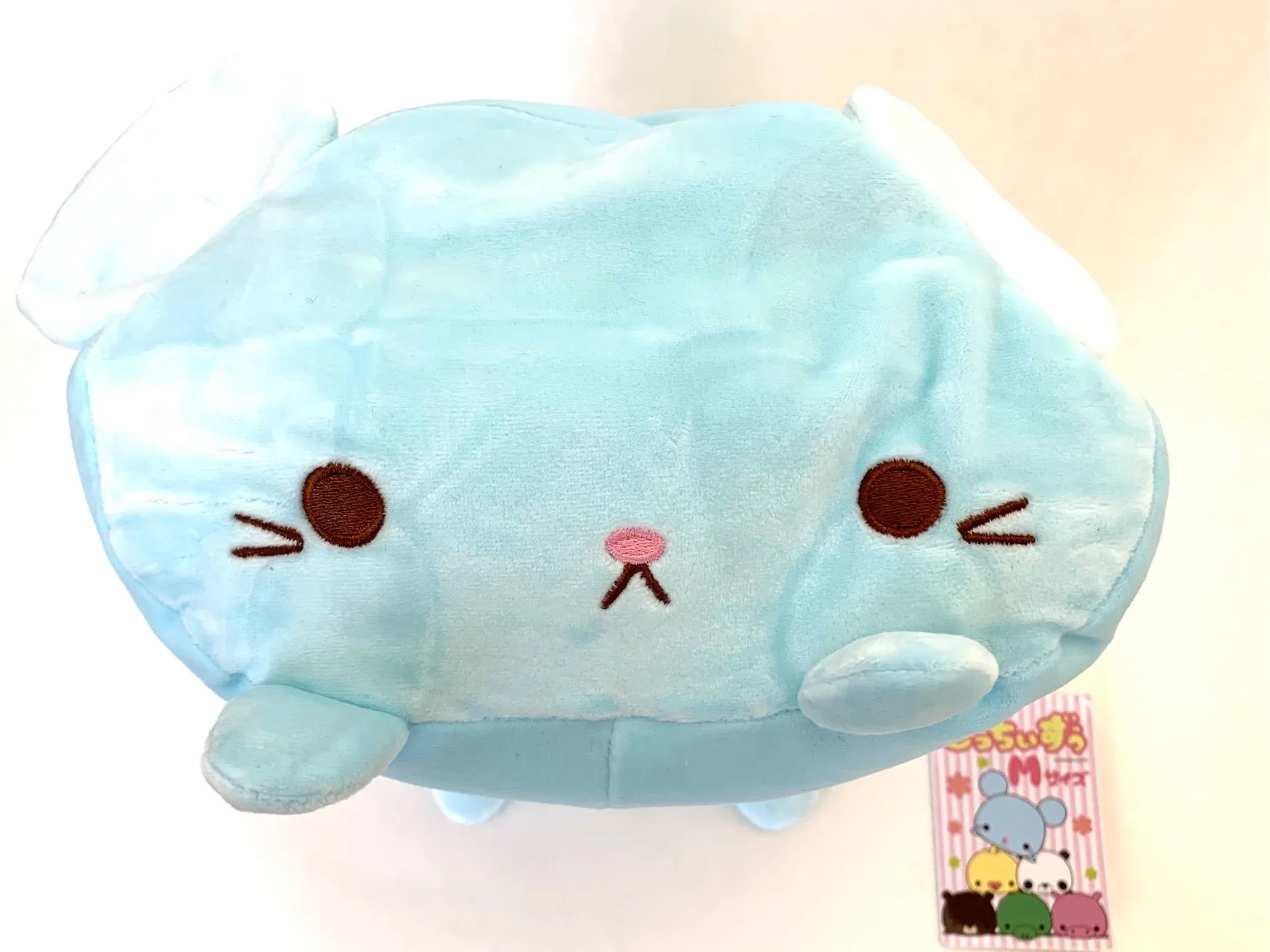 X 63091 MARSHMALLOW PILLOW-MOUSE PLUSH-DISCONTINUED