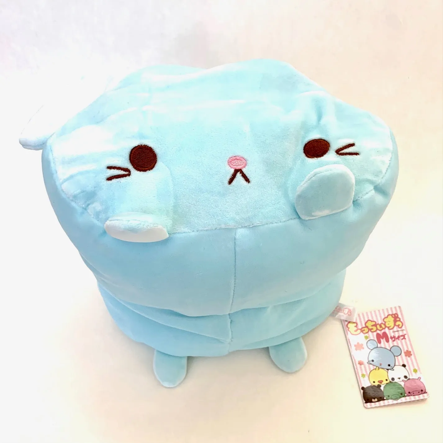 X 63091 MARSHMALLOW PILLOW-MOUSE PLUSH-DISCONTINUED