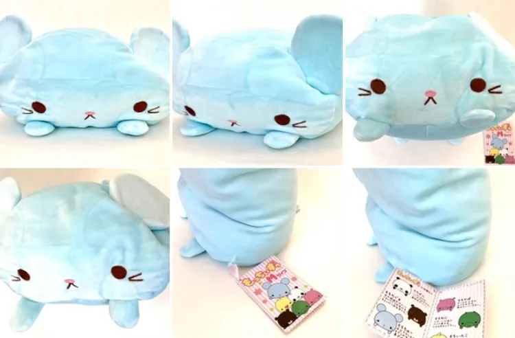 X 63091 MARSHMALLOW PILLOW-MOUSE PLUSH-DISCONTINUED