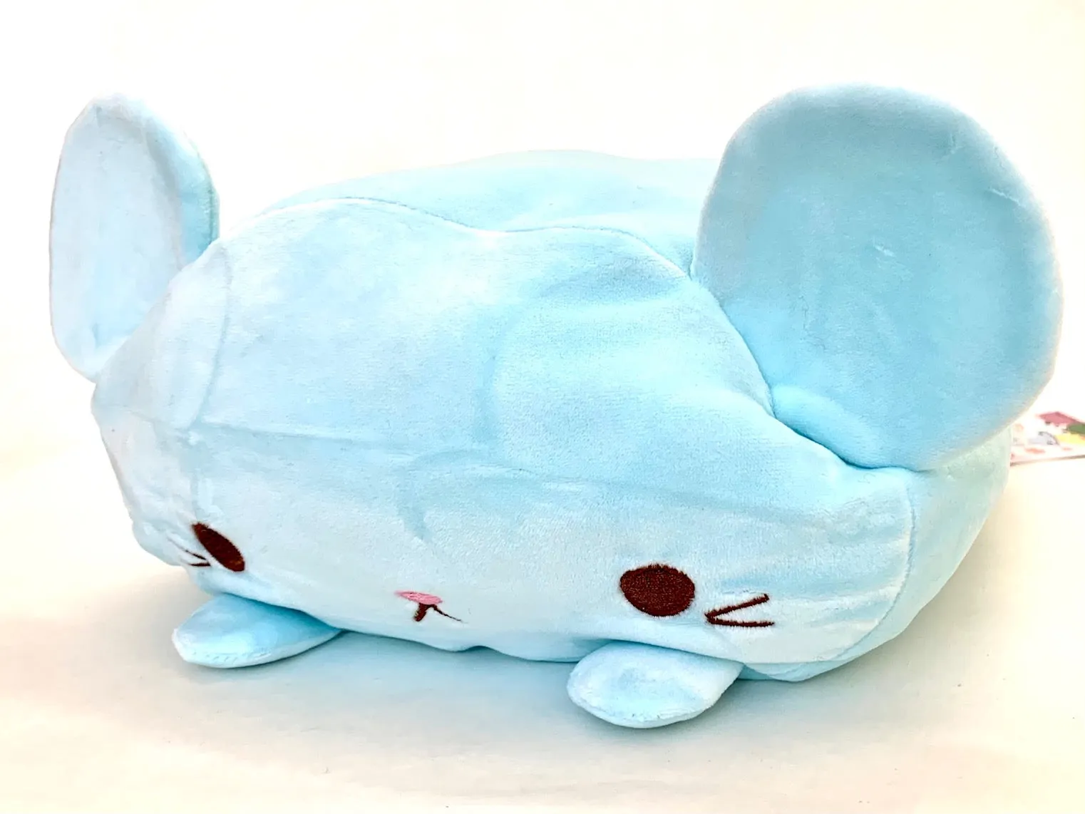 X 63091 MARSHMALLOW PILLOW-MOUSE PLUSH-DISCONTINUED