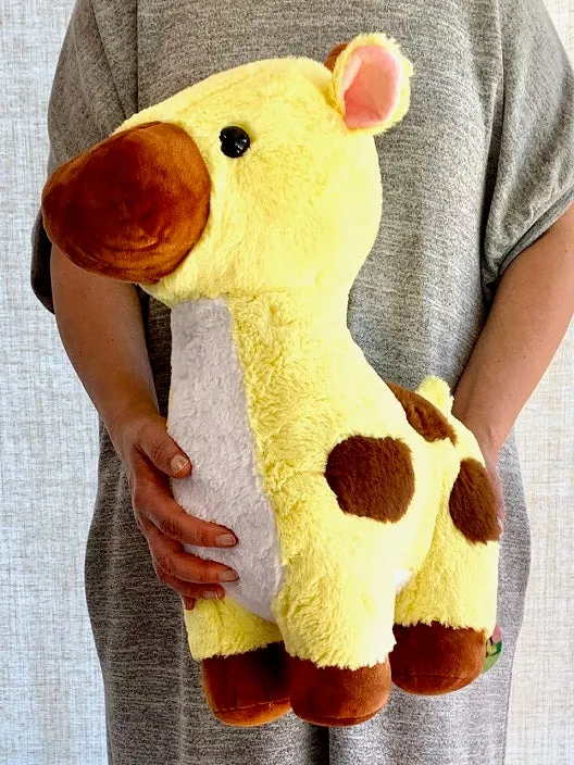 X 63222 JUMBO ZOO ANIMALS PLUSH-DISCONTINUED