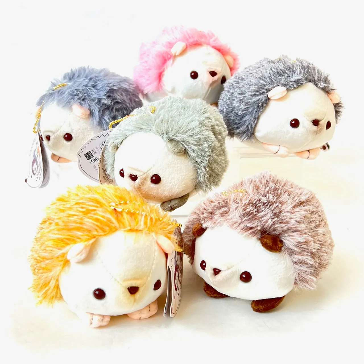 X 63277 HEDGEHOG PLUSH CHARMS-DISCONTINUED