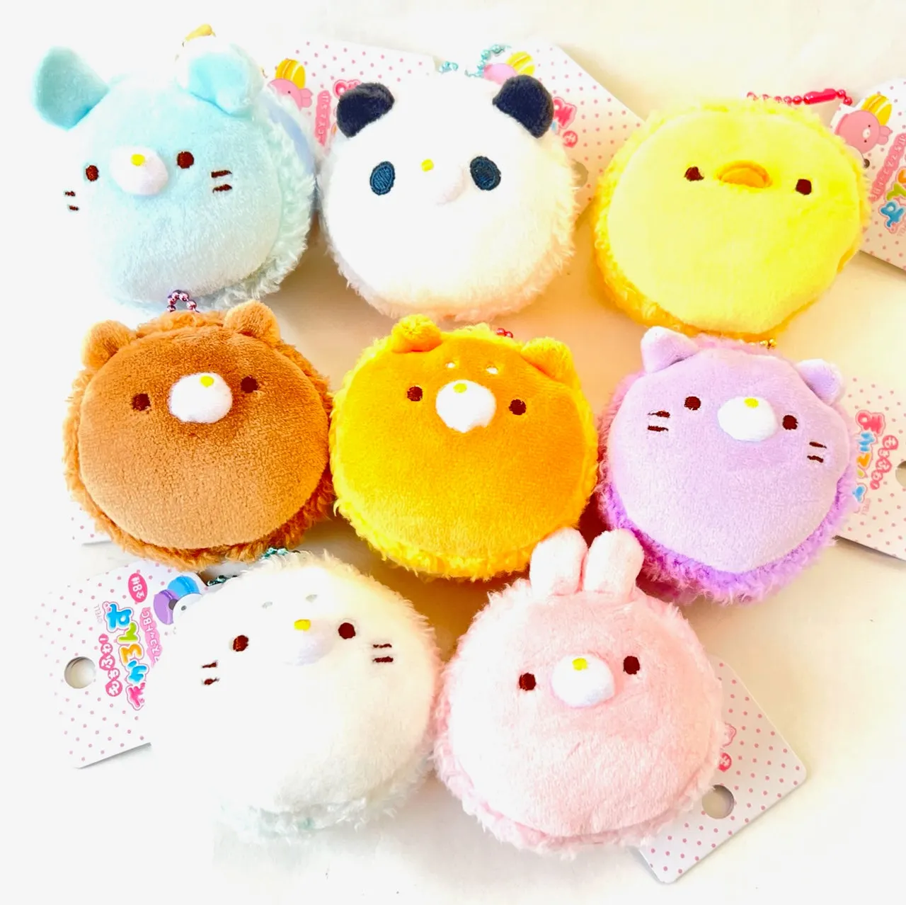 X 63278 MACAROON ANIMAL PLUSH CHARMS-DISCONTINUED