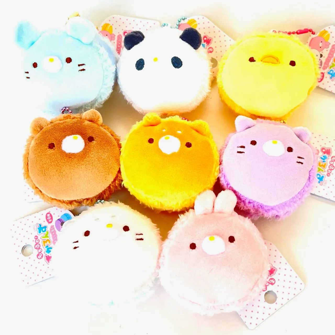 X 63278 MACAROON ANIMAL PLUSH CHARMS-DISCONTINUED