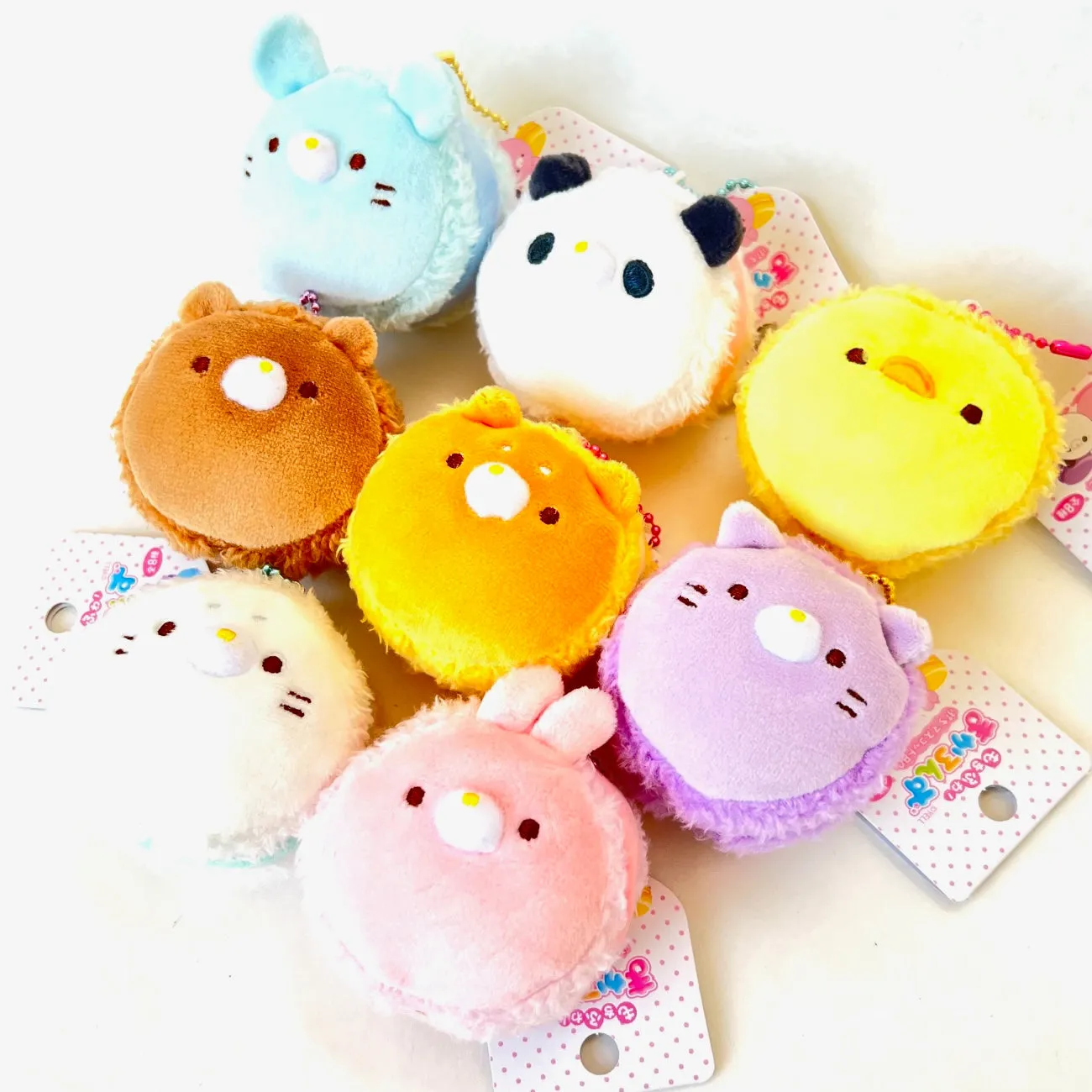 X 63278 MACAROON ANIMAL PLUSH CHARMS-DISCONTINUED