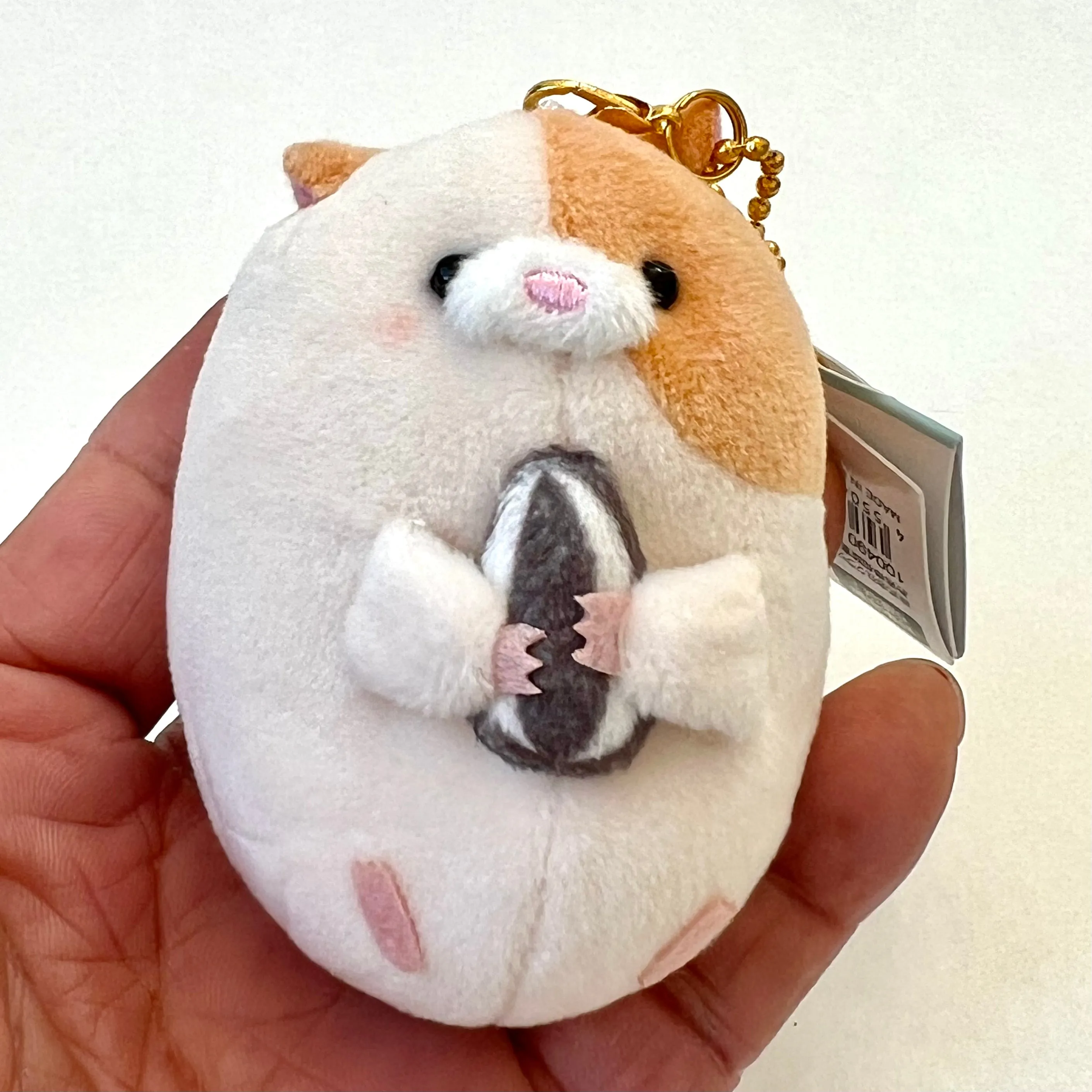 X 63332 CRUX HAMSTER PLUSH CHARM-DISCONTINUED
