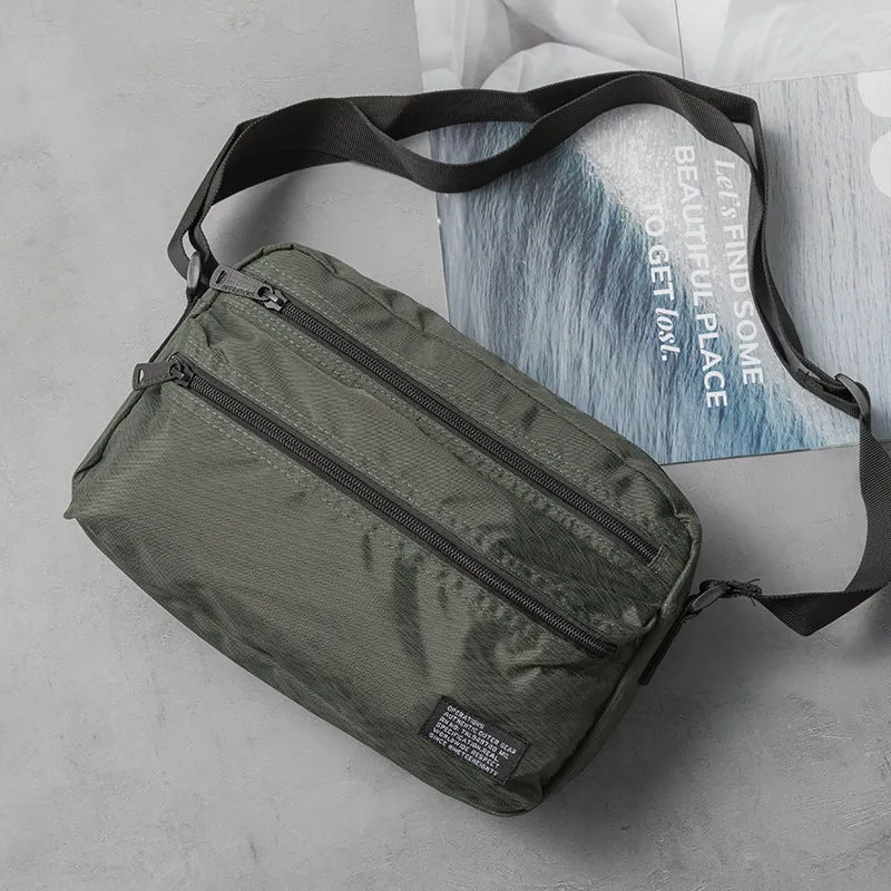 XIANGTUIBAO Japanese Men's Shoulder Bag Ins Style Casual Messenger Bag Personality Trend Korean Style Messenger Bag Student New Small Crossbody Bag