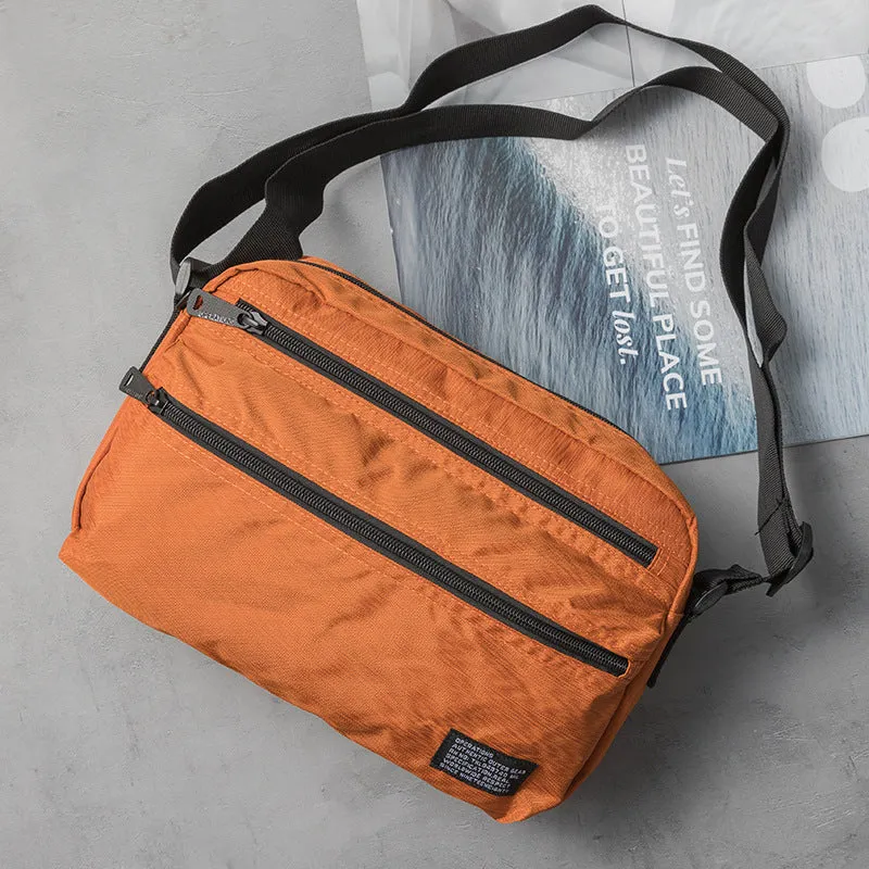 XIANGTUIBAO Japanese Men's Shoulder Bag Ins Style Casual Messenger Bag Personality Trend Korean Style Messenger Bag Student New Small Crossbody Bag