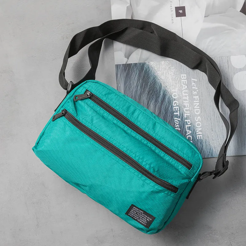 XIANGTUIBAO Japanese Men's Shoulder Bag Ins Style Casual Messenger Bag Personality Trend Korean Style Messenger Bag Student New Small Crossbody Bag