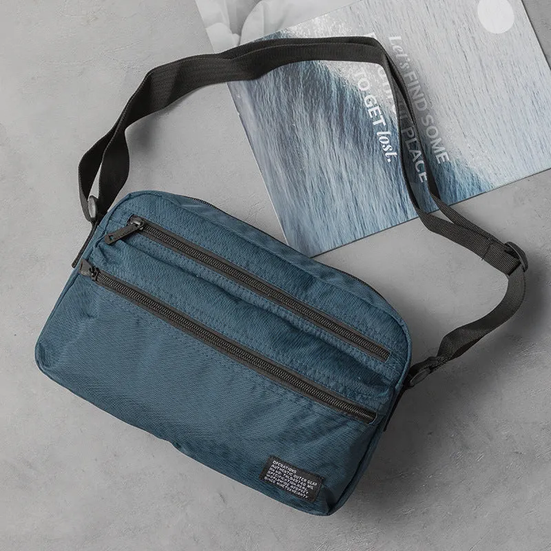 XIANGTUIBAO Japanese Men's Shoulder Bag Ins Style Casual Messenger Bag Personality Trend Korean Style Messenger Bag Student New Small Crossbody Bag