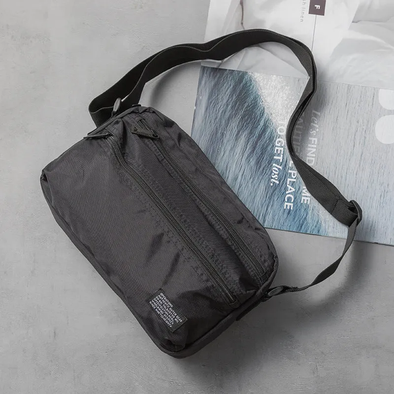 XIANGTUIBAO Japanese Men's Shoulder Bag Ins Style Casual Messenger Bag Personality Trend Korean Style Messenger Bag Student New Small Crossbody Bag