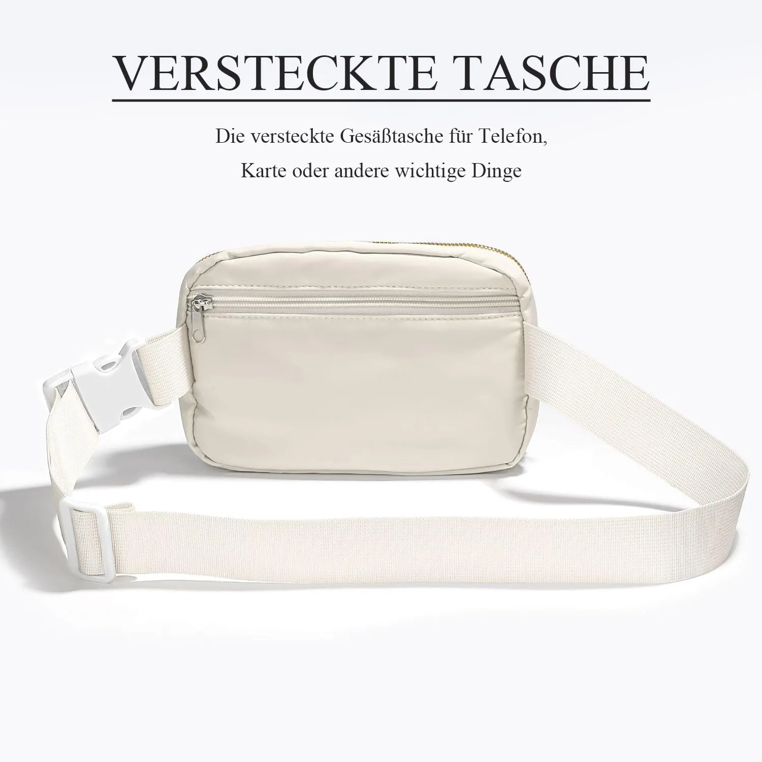 XZQTIVE Bum Bag for Women Belt Bag Chest Bag Men's Fashion Waist Bags Crossbody Bag Mobile Phone Bag Shoulder Bag with Adjustable Strap