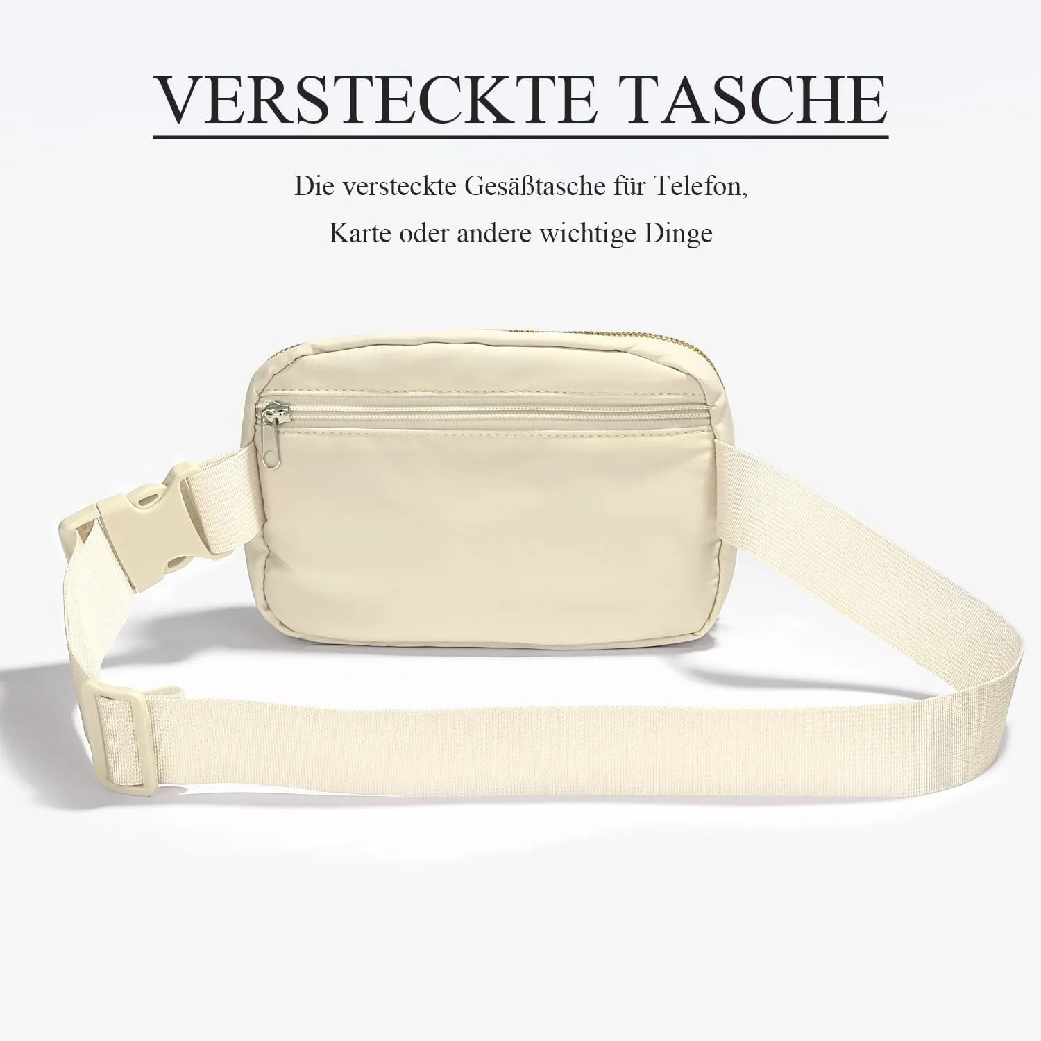 XZQTIVE Bum Bag for Women Belt Bag Chest Bag Men's Fashion Waist Bags Crossbody Bag Mobile Phone Bag Shoulder Bag with Adjustable Strap