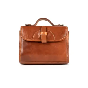 YAAGLE Cute British Style Genuine Leather Cross Body Flap Bag YG264
