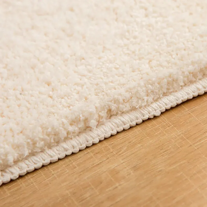 Yeknu Korean Style Tufting Letters Bathroom Mat Soft French Carpet Bedroom Rug Floor Pad Doormat Aesthetic Home Decor 45x65cm