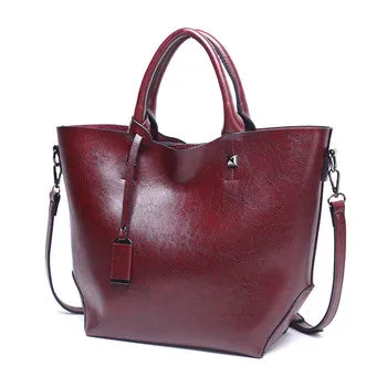Zara PU leather handbag