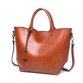 Zara PU leather handbag