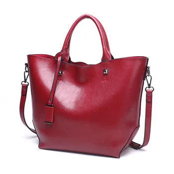 Zara PU leather handbag