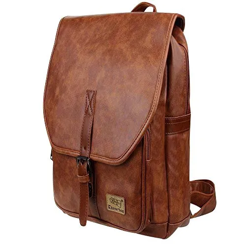 Zebella Women Leather Backpack Purse Fashion PU Causal Daypack School College Bookbag Laptop Bags
