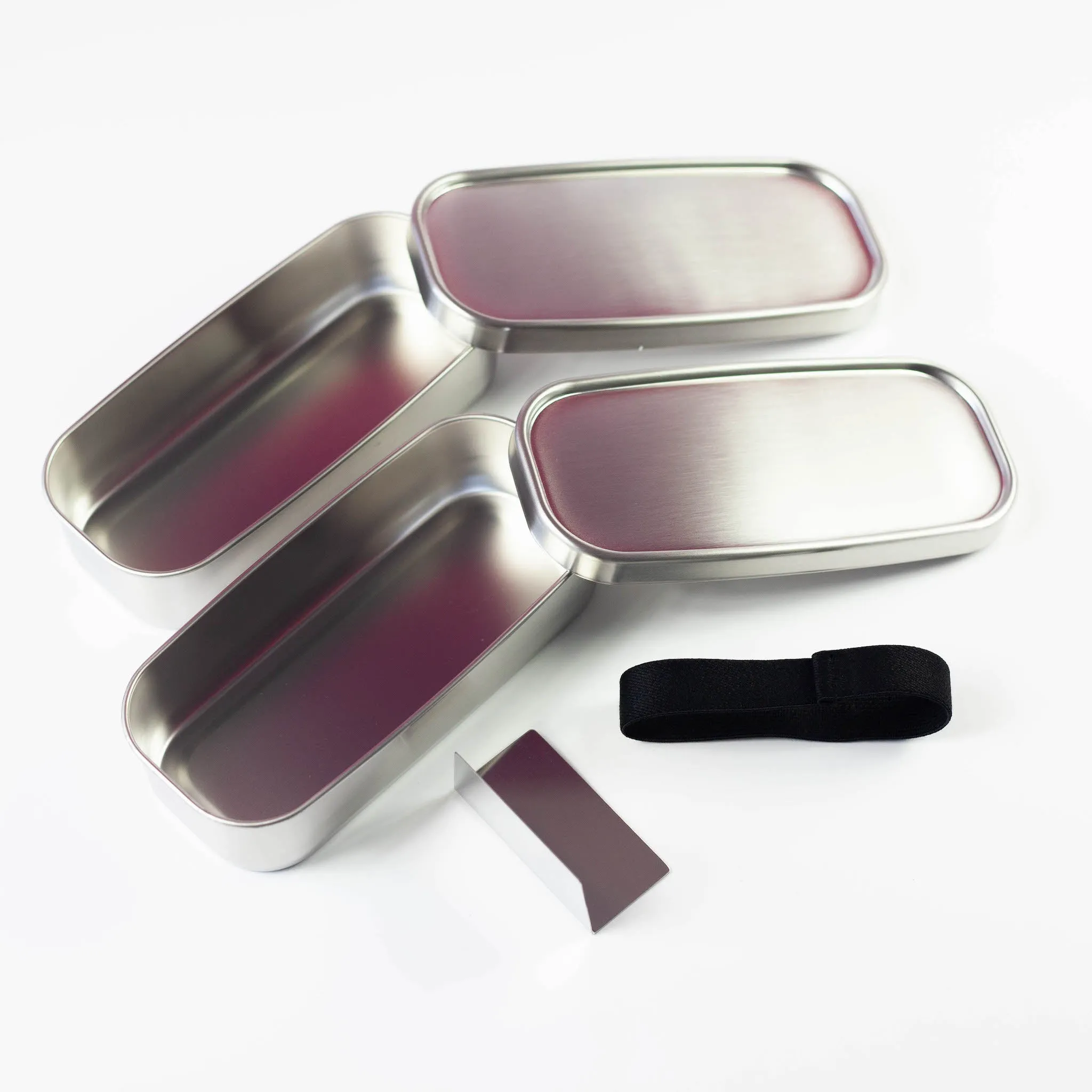 Zen 02 - Stainless Steel Two Tier Bento (1000mL)