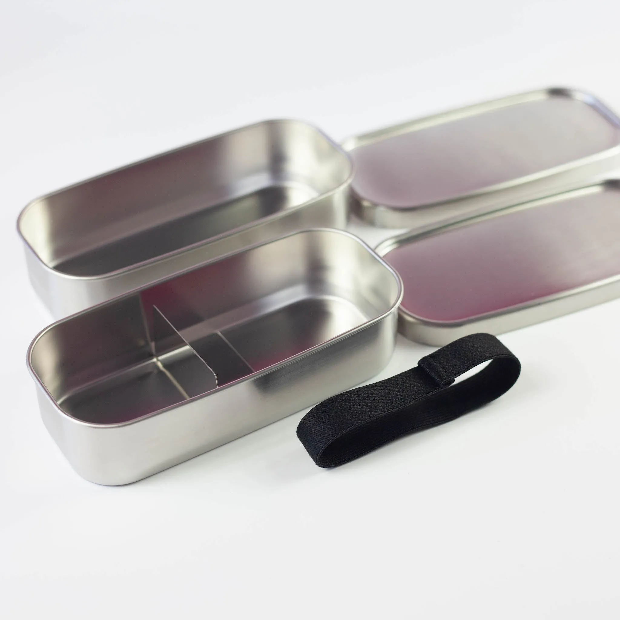 Zen 02 - Stainless Steel Two Tier Bento (1000mL)