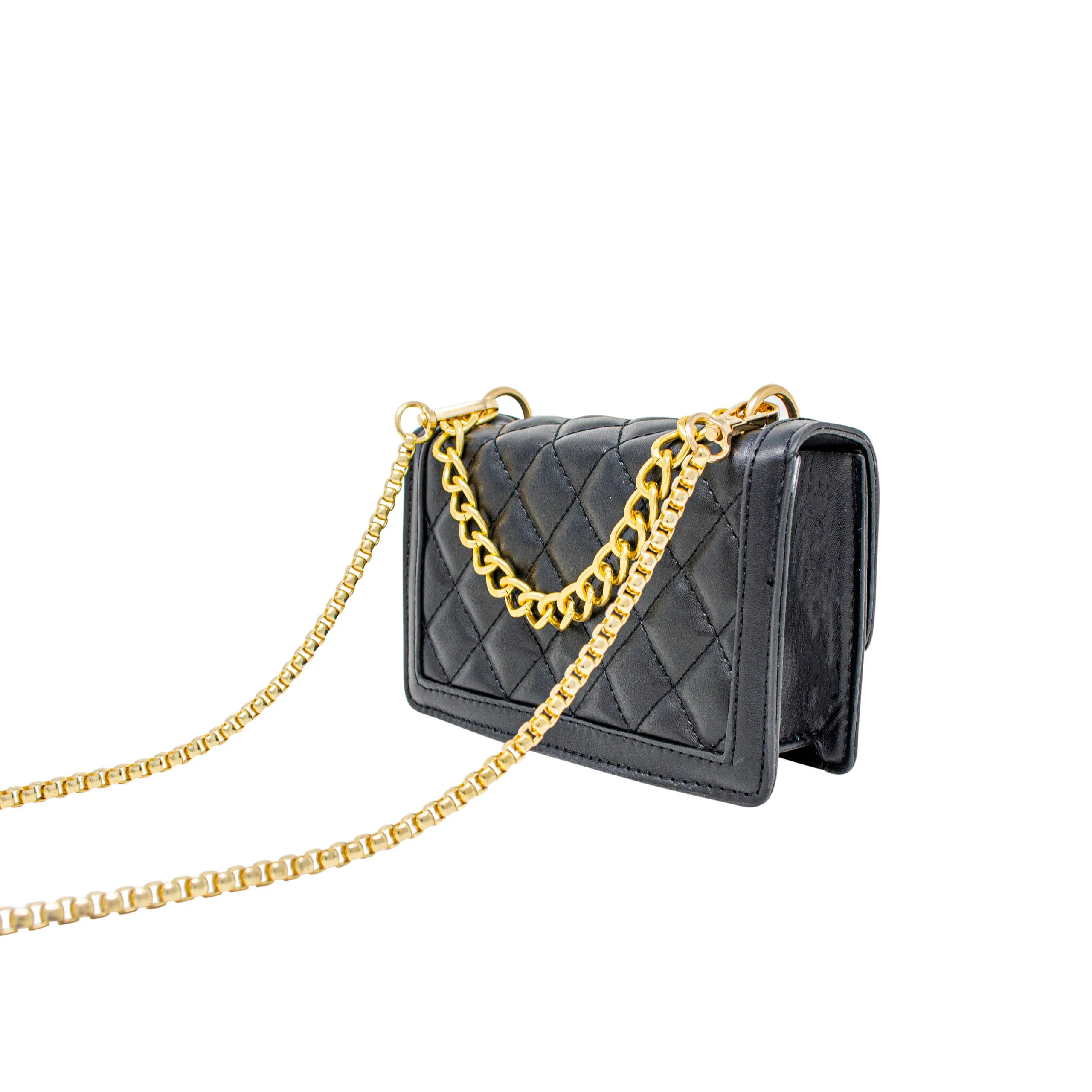 ZOM Classic Quilted Large Flap Handbag