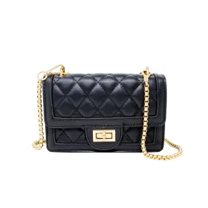 ZOM Classic Quilted Large Flap Handbag