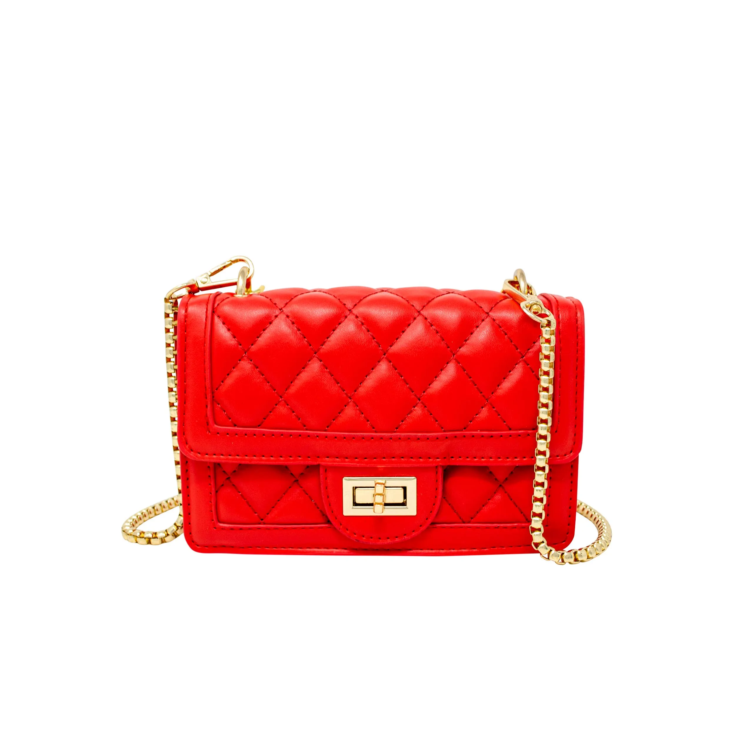 ZOM Classic Quilted Large Flap Handbag